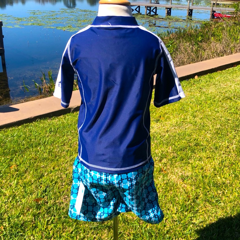 Boy’s Cabana Life Rash Guard Set - Picture 2 of 12